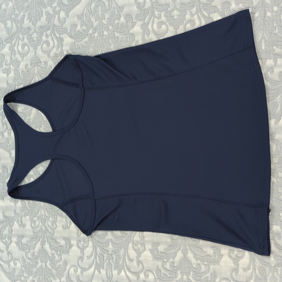 CG Sport Racer back Workout top- Blue size Medium - Picture 4 of 4